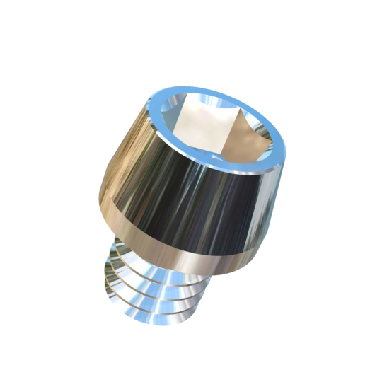 Titanium #8-32 X 3/16 UNC Allied Titanium Taper Head Socket Drive Machine Screw